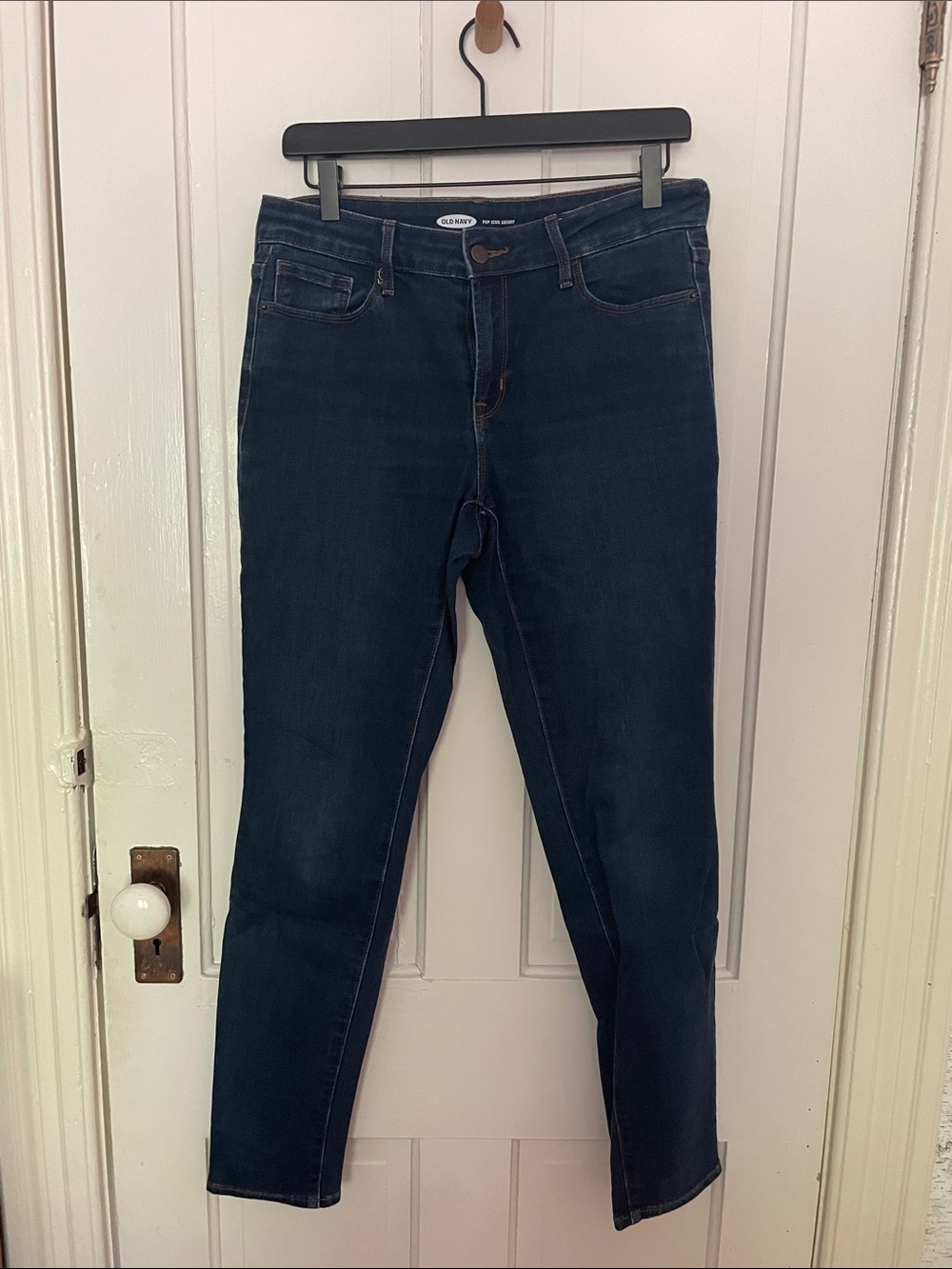 Old Navy Women's Pop Icon Skinny Jeans in fern wash, sz 6